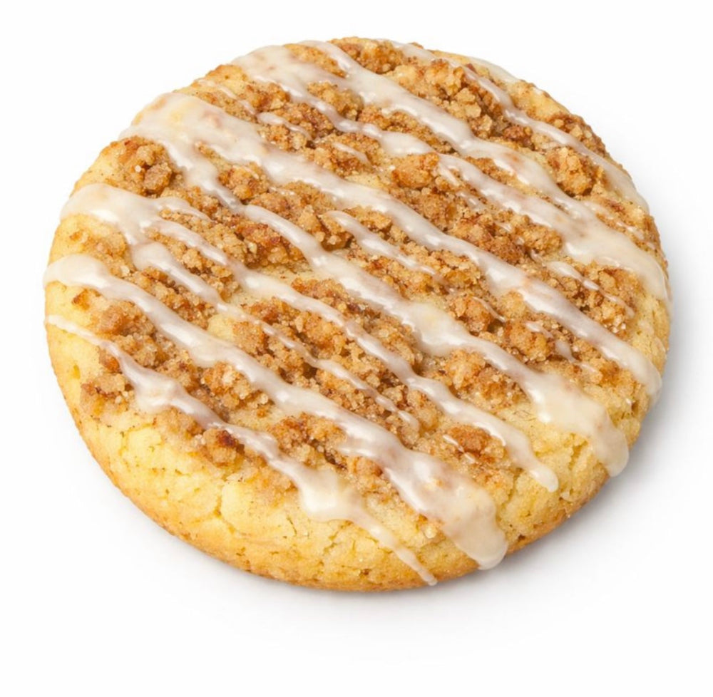 Giant Apple Crumble Pie Cookies